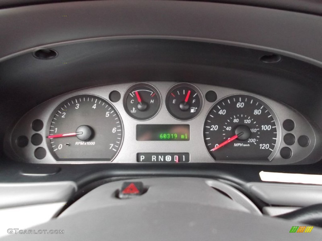 2005 Mercury Sable GS Sedan Gauges Photos