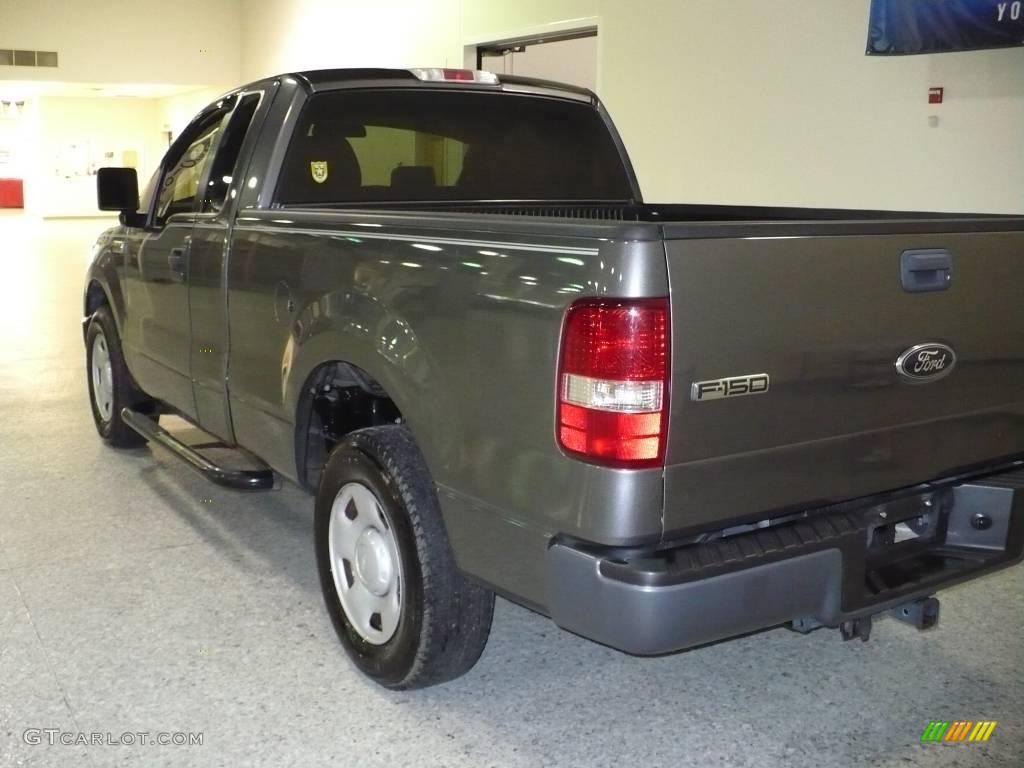 2006 F150 XL Regular Cab - Dark Shadow Grey Metallic / Medium/Dark Flint photo #6