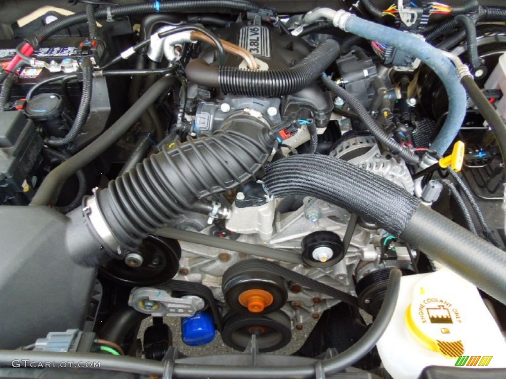 2011 Jeep Wrangler Mojave 4x4 3.8 Liter OHV 12-Valve V6 Engine Photo #75375199