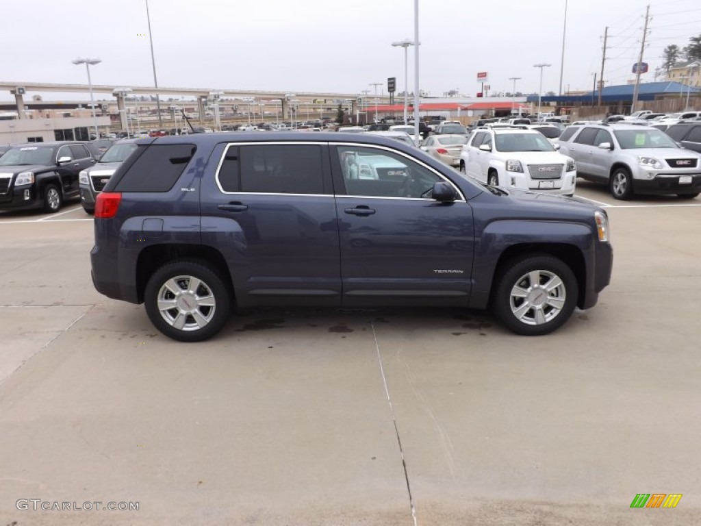 2013 Terrain SLE - Atlantis Blue Metallic / Jet Black photo #6