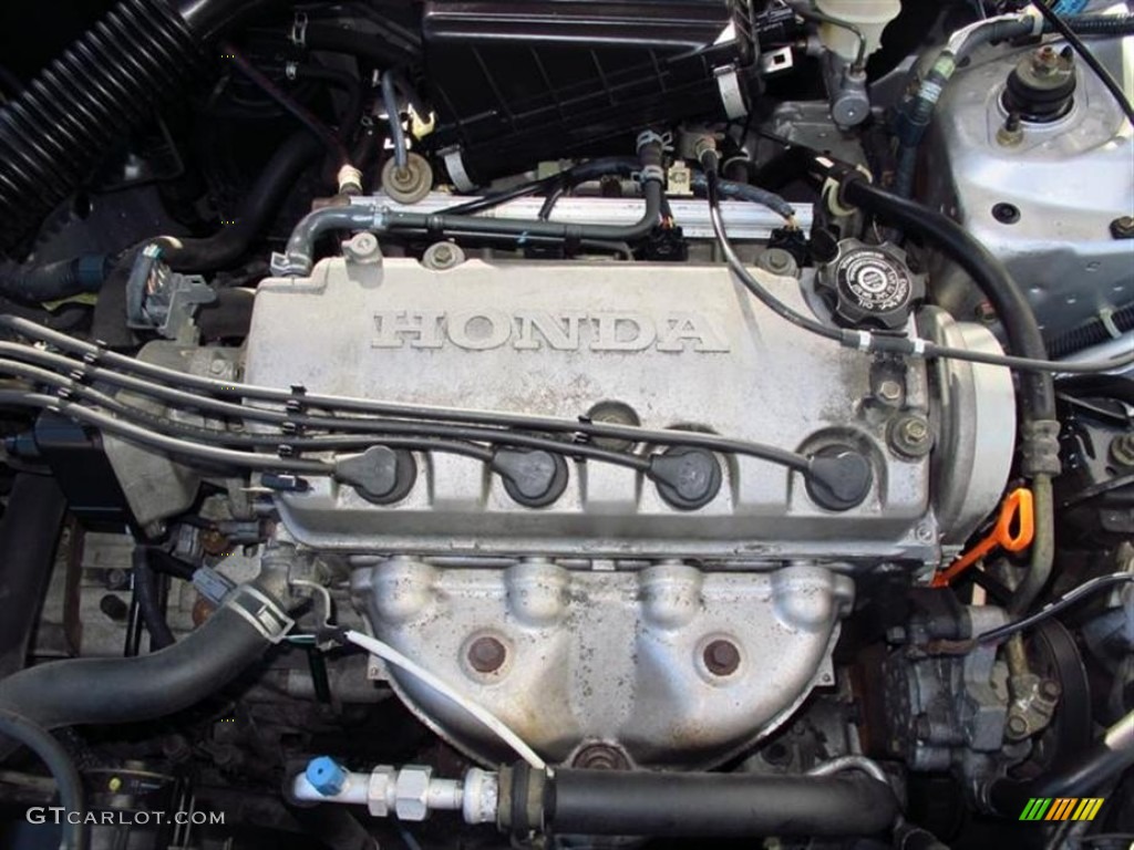1999 Honda Civic DX Coupe 1.6 Liter SOHC 16V VTEC 4 Cylinder Engine Photo #75375908