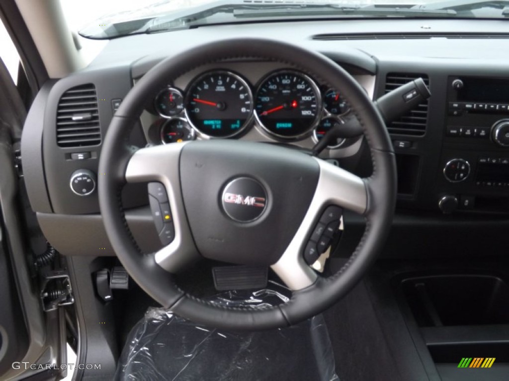 2013 GMC Sierra 1500 SLE Extended Cab Steering Wheel Photos
