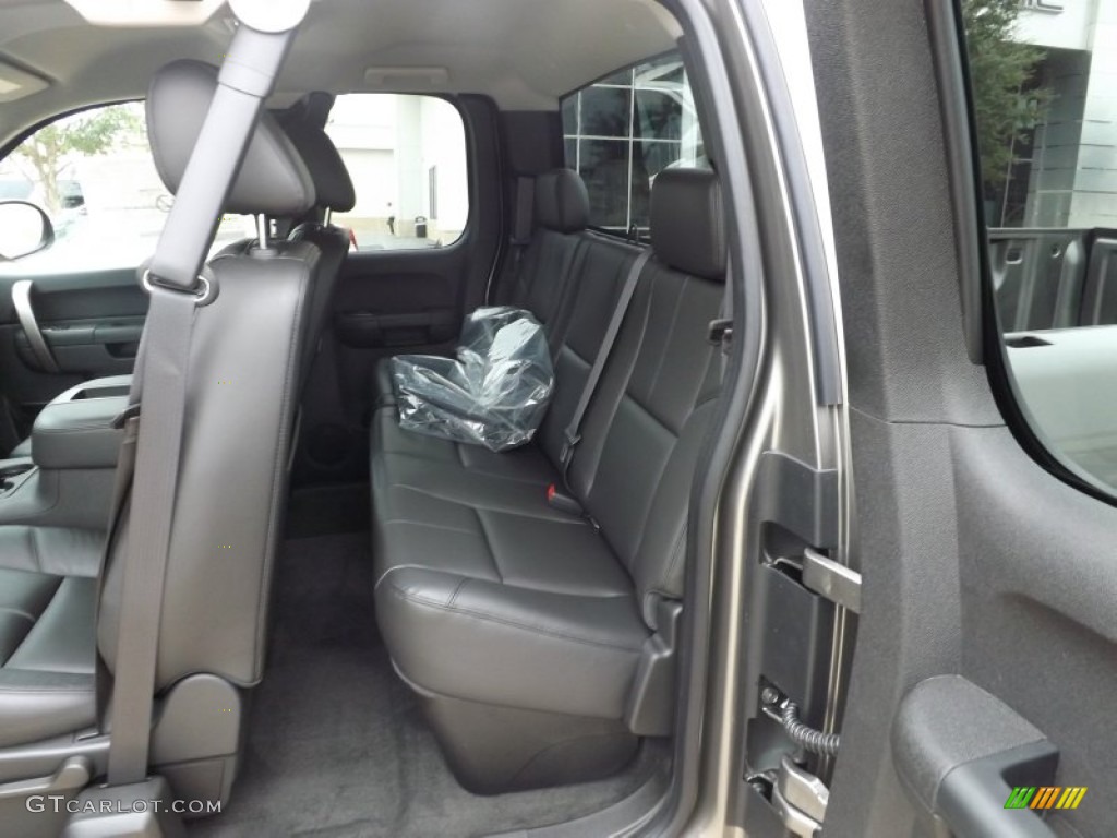 2013 GMC Sierra 1500 SLE Extended Cab Rear Seat Photo #75376025