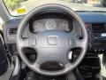 Gray 1999 Honda Civic DX Coupe Steering Wheel