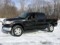 2004 Black Ford F150 Lariat SuperCrew 4x4  photo #2