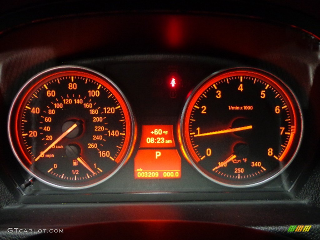 2013 BMW 3 Series 335i xDrive Coupe Gauges Photo #75376886