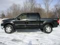 Black 2004 Ford F150 Lariat SuperCrew 4x4 Exterior