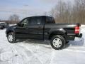 2004 Black Ford F150 Lariat SuperCrew 4x4  photo #6