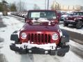 2013 Deep Cherry Red Crystal Pearl Jeep Wrangler Sport 4x4  photo #3