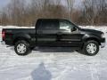 2004 Black Ford F150 Lariat SuperCrew 4x4  photo #16