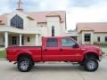 Red Clearcoat - F250 Super Duty Lariat FX4 Off Road Crew Cab 4x4 Photo No. 2