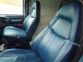 2003 Chevrolet Astro Blue Interior Front Seat Photo