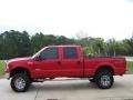Red Clearcoat - F250 Super Duty Lariat FX4 Off Road Crew Cab 4x4 Photo No. 6