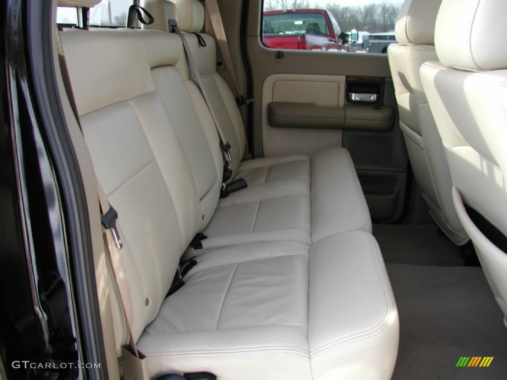 2004 Ford F150 Lariat SuperCrew 4x4 Rear Seat Photo #75377715