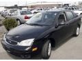 2006 Pitch Black Ford Focus ZX4 SE Sedan  photo #1