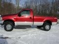 2003 Toreador Red Metallic Ford F350 Super Duty XLT Regular Cab 4x4  photo #3