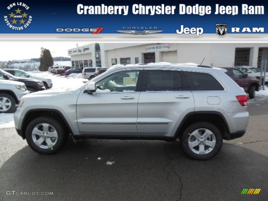 2013 Grand Cherokee Laredo X Package 4x4 - Bright Silver Metallic / Black photo #1