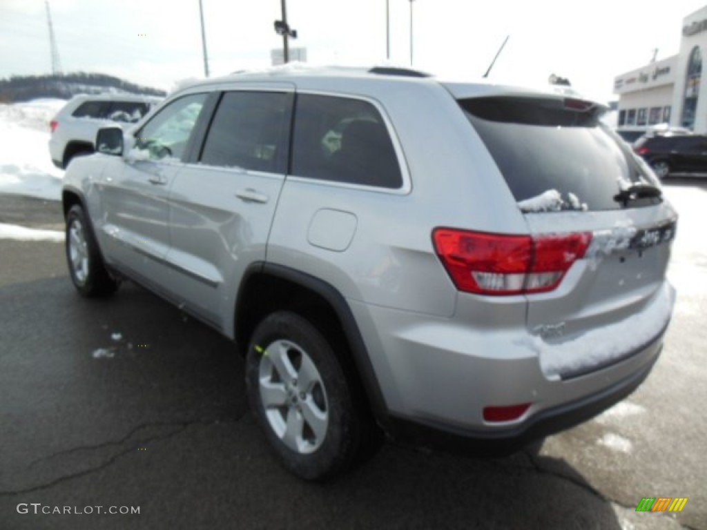 2013 Grand Cherokee Laredo X Package 4x4 - Bright Silver Metallic / Black photo #8
