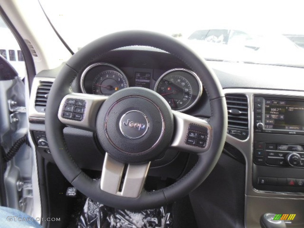 2013 Grand Cherokee Laredo X Package 4x4 - Bright Silver Metallic / Black photo #18