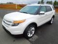 2011 White Platinum Tri-Coat Ford Explorer Limited  photo #1