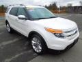 2011 White Platinum Tri-Coat Ford Explorer Limited  photo #2