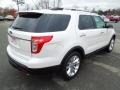 2011 White Platinum Tri-Coat Ford Explorer Limited  photo #4