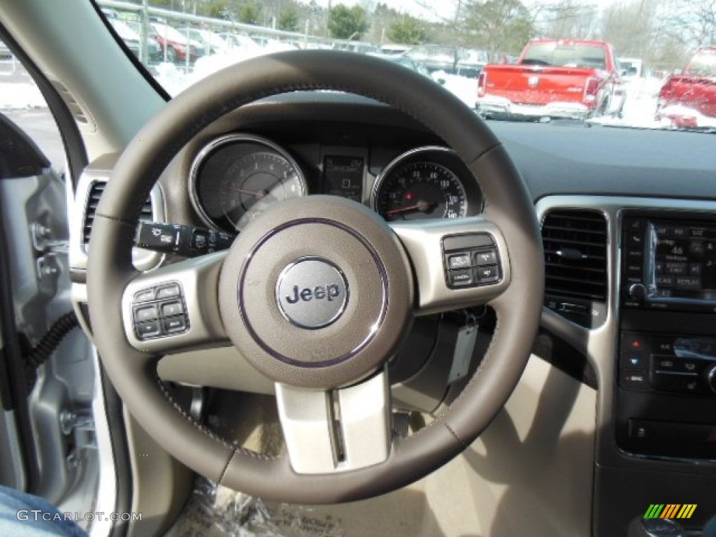 2013 Grand Cherokee Laredo X Package 4x4 - Bright Silver Metallic / Dark Graystone/Medium Graystone photo #18