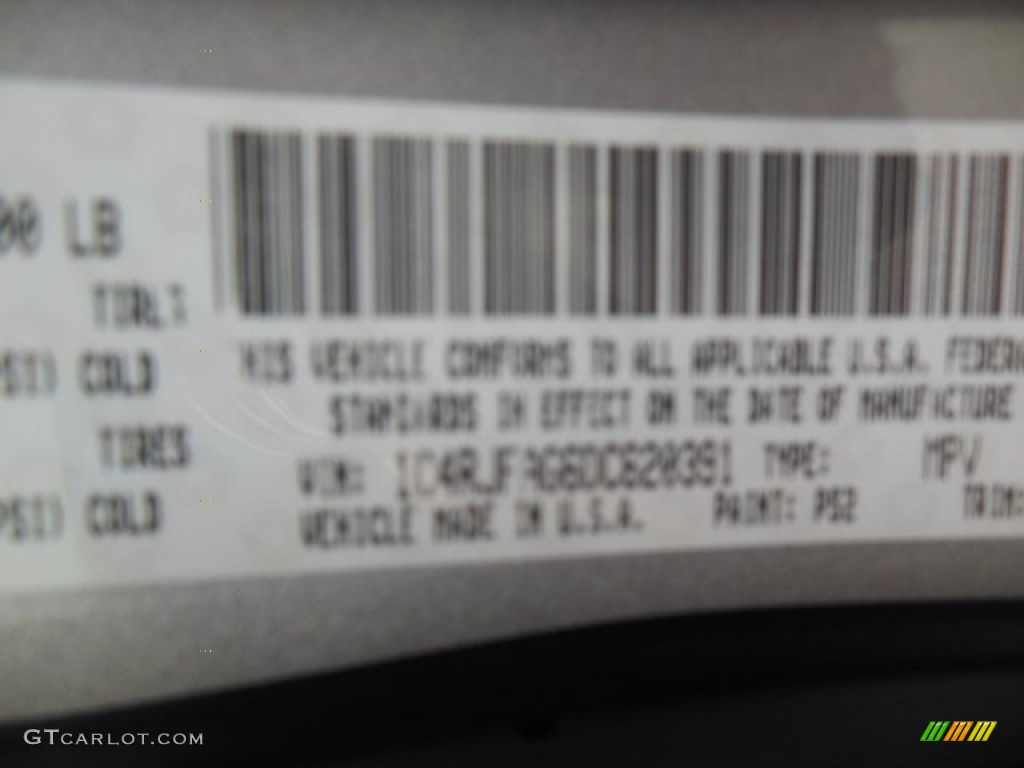 2013 Grand Cherokee Laredo X Package 4x4 - Bright Silver Metallic / Dark Graystone/Medium Graystone photo #20