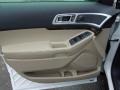 2011 White Platinum Tri-Coat Ford Explorer Limited  photo #12