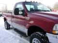 2003 Toreador Red Metallic Ford F350 Super Duty XLT Regular Cab 4x4  photo #61