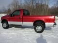 2003 Toreador Red Metallic Ford F350 Super Duty XLT Regular Cab 4x4  photo #68