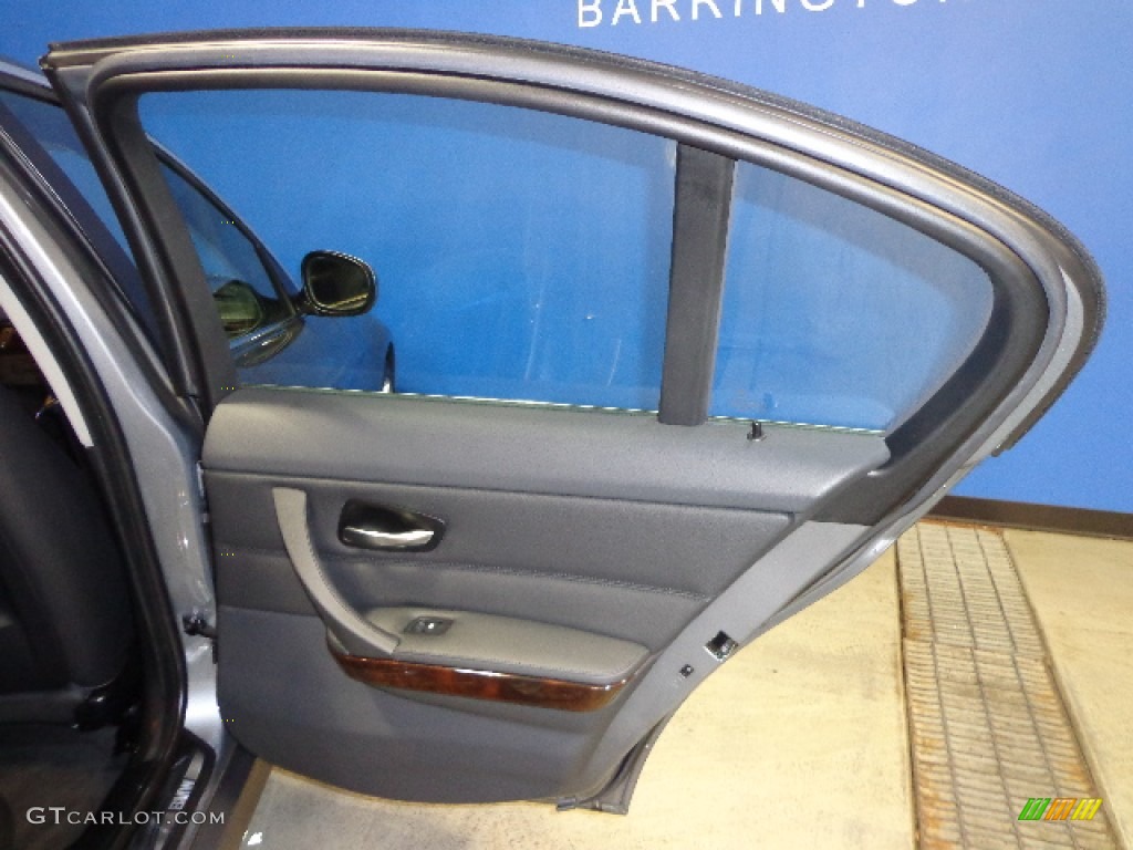 2010 3 Series 335i xDrive Sedan - Space Gray Metallic / Black Dakota Leather photo #25