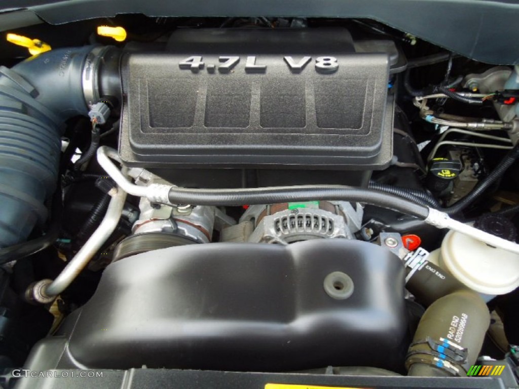 2008 Dodge Durango SXT 4.7 Liter SOHC 16-Valve Flex-Fuel V8 Engine Photo #75379931