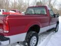 Toreador Red Metallic - F350 Super Duty XLT Regular Cab 4x4 Photo No. 125