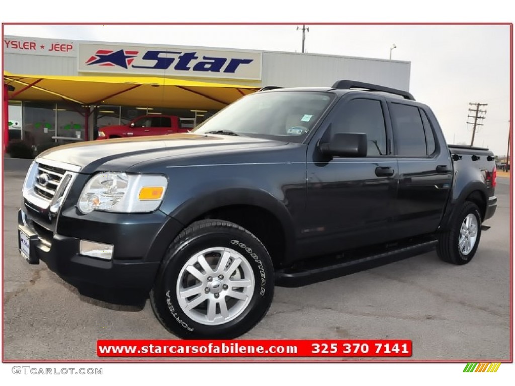 Black Pearl Slate Metallic Ford Explorer Sport Trac