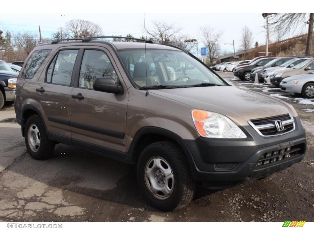 2003 CR-V LX 4WD - Mojave Mist Metallic / Saddle photo #3