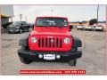 2012 Flame Red Jeep Wrangler Sport 4x4  photo #9