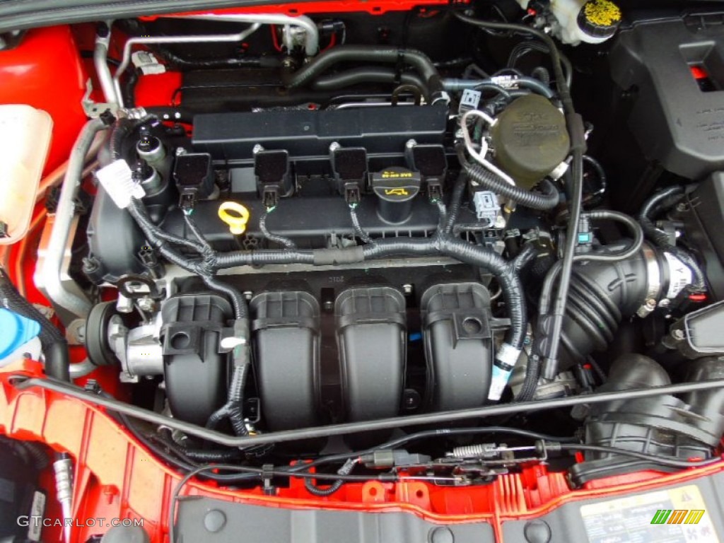 2012 Ford Focus SE Sport Sedan 2.0 Liter GDI DOHC 16-Valve Ti-VCT 4 Cylinder Engine Photo #75382328
