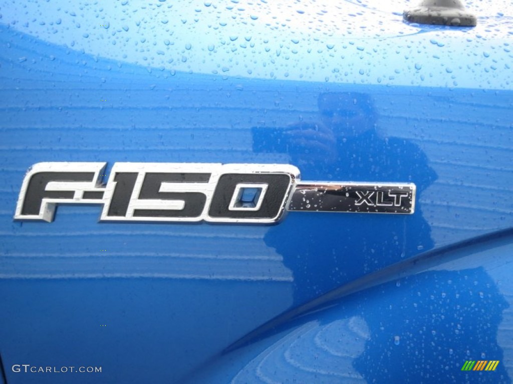 2011 F150 XLT SuperCrew - Blue Flame Metallic / Steel Gray photo #14