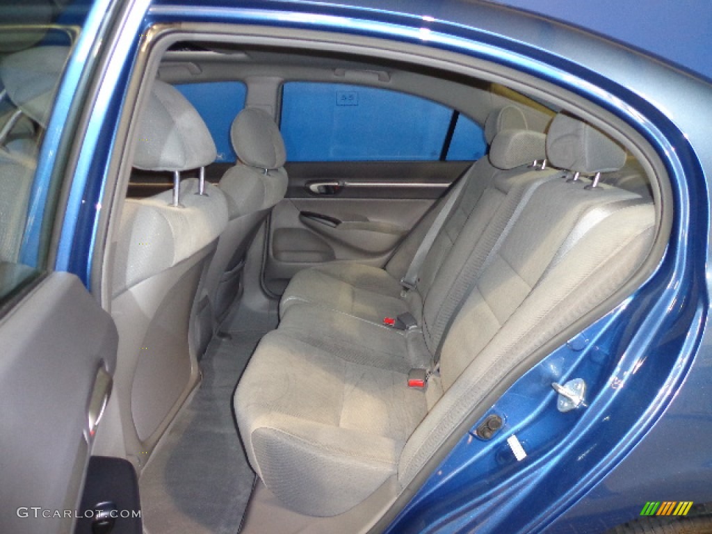 2010 Civic EX Sedan - Atomic Blue Metallic / Gray photo #28