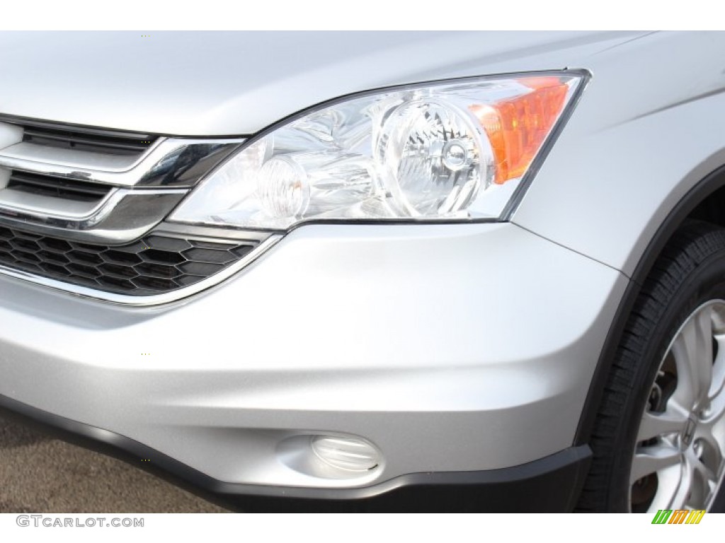 2010 CR-V EX AWD - Alabaster Silver Metallic / Black photo #24