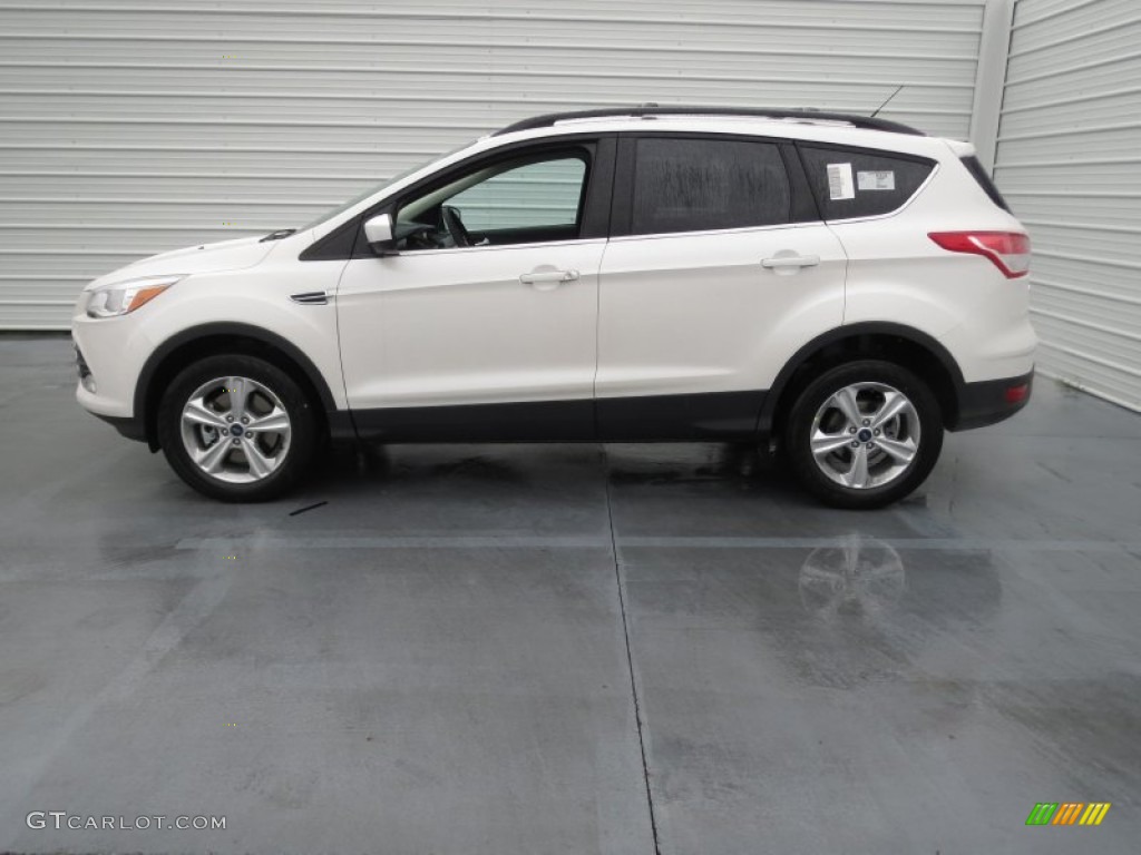 White Platinum Metallic Tri-Coat 2013 Ford Escape SE 2.0L EcoBoost Exterior Photo #75384467