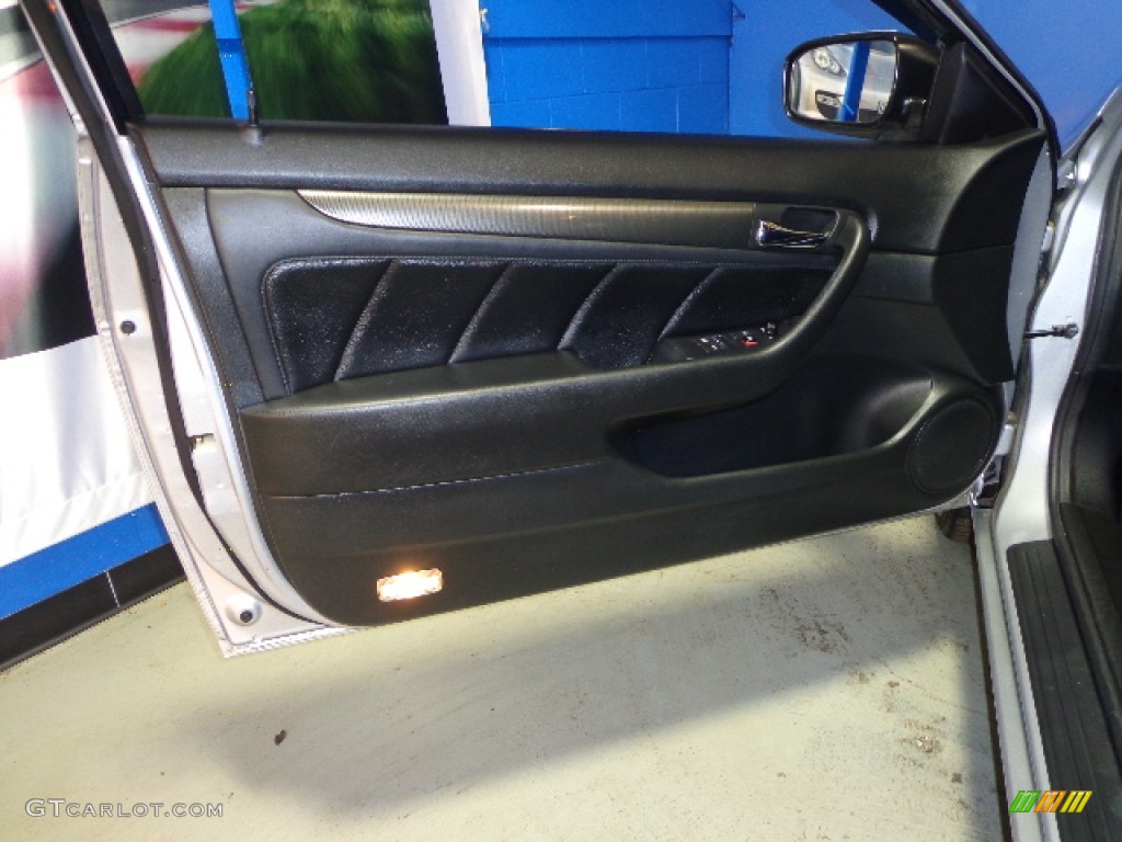 2003 Accord EX V6 Coupe - Satin Silver Metallic / Black photo #11