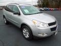 2010 Silver Ice Metallic Chevrolet Traverse LS AWD  photo #1