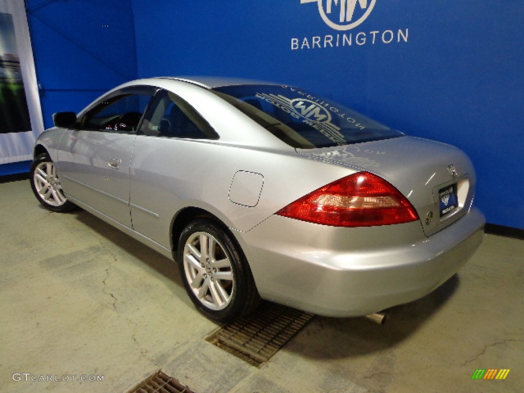 2003 Accord EX V6 Coupe - Satin Silver Metallic / Black photo #30