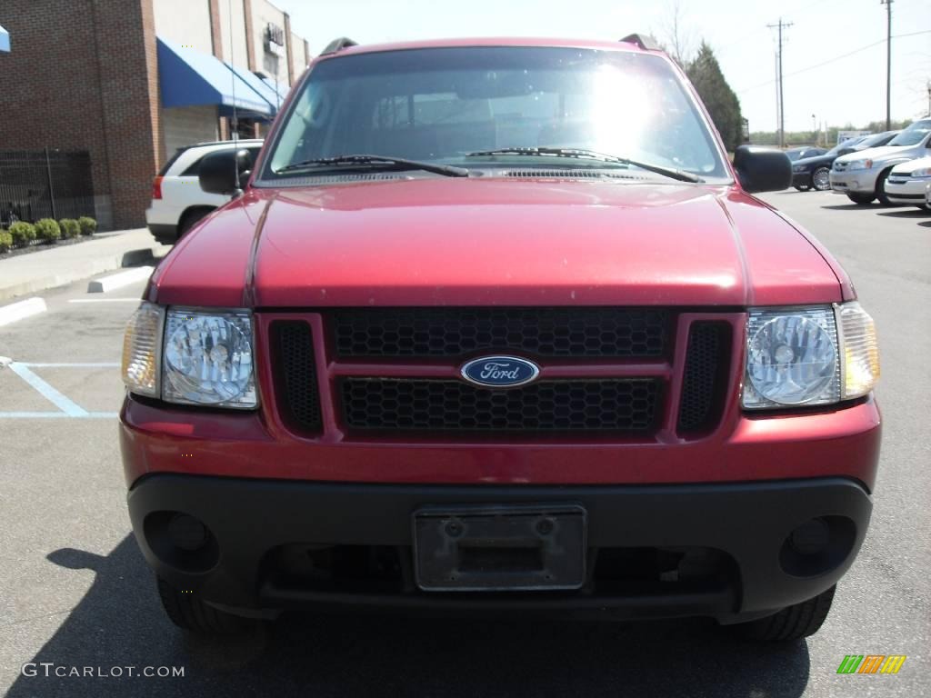 2005 Explorer Sport Trac XLT - Red Fire / Medium Dark Flint photo #3