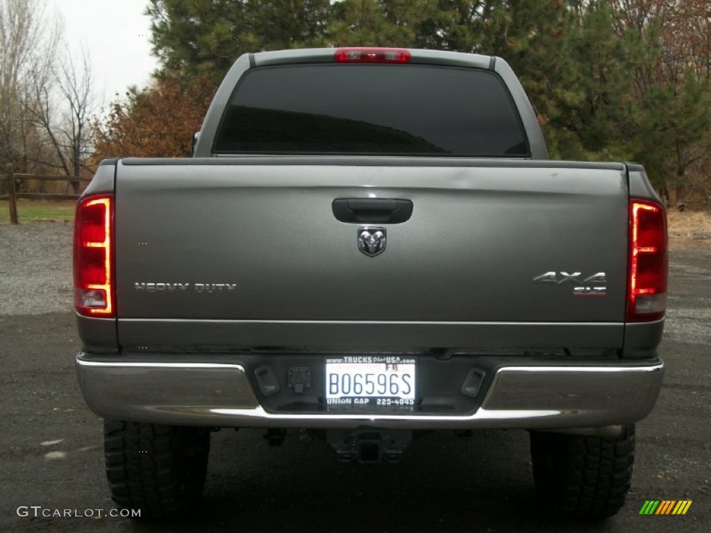 2006 Ram 3500 SLT Mega Cab 4x4 - Mineral Gray Metallic / Medium Slate Gray photo #3