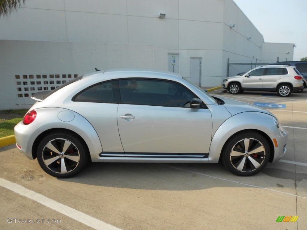 Reflex Silver Metallic 2013 Volkswagen Beetle Turbo Exterior Photo #75390308