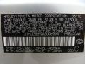 1F2: Mercury Metallic 2010 Lexus LS 460 AWD Color Code