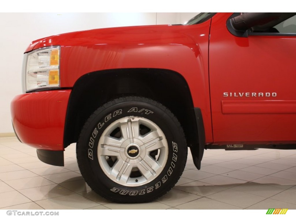 2010 Silverado 1500 LT Regular Cab 4x4 - Victory Red / Ebony photo #14